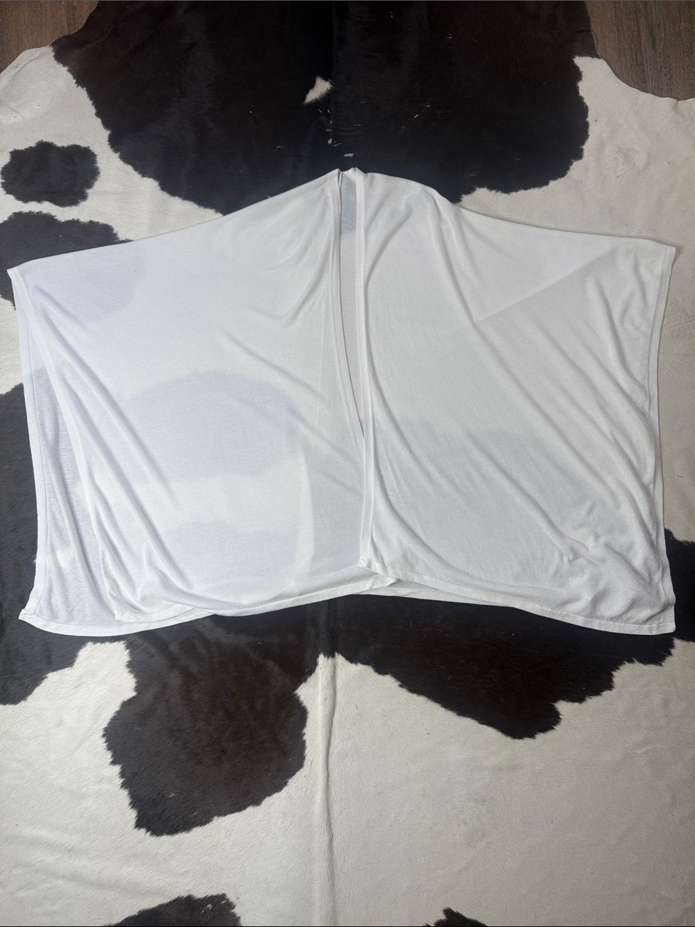 Eileen Fisher Cream Lightweight Knit Top